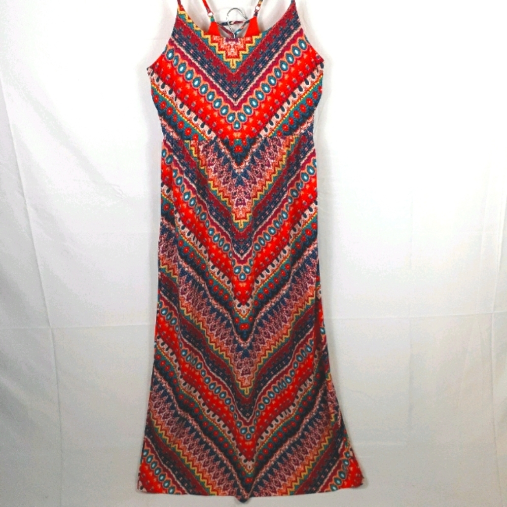 K-Jordan Multi-color Maxi Dress